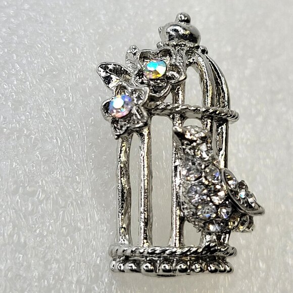 Birdcage Earrings Whimsy Earrings - Picture 5 of 10